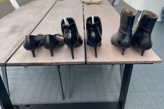 Lote 2 pares botines y zapato salón ZARA.