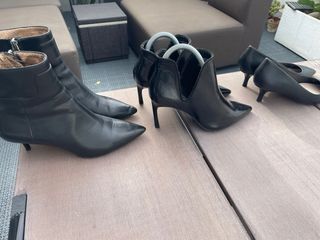 Lote 2 pares botines y zapato salón ZARA.