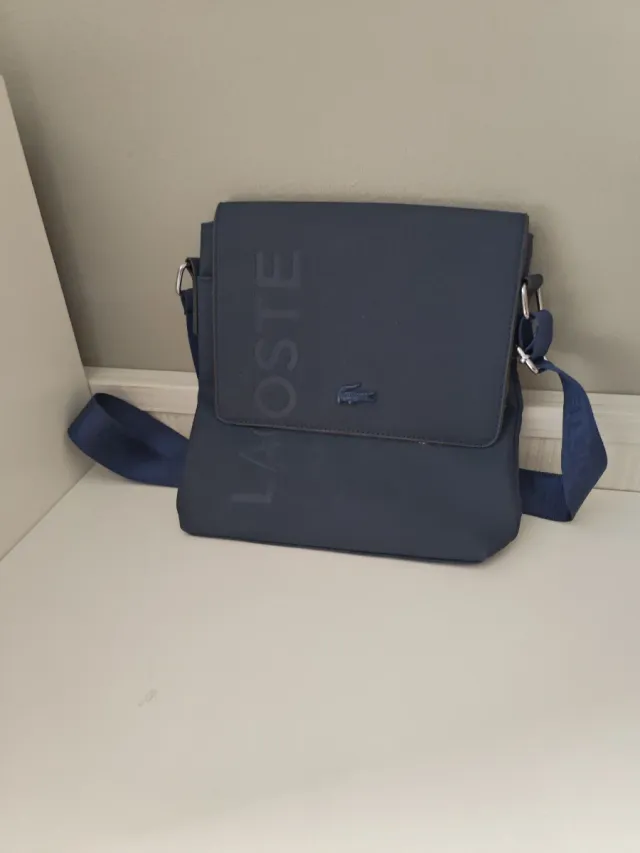 Bolso cocodrilo azul 