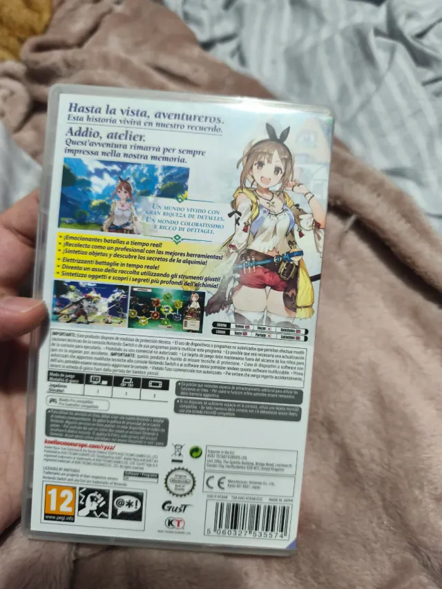 Atelier Ryza Ever Darkness Switch PAL ESP