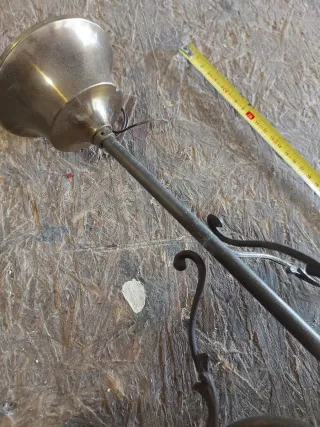 Lampadario in ottone