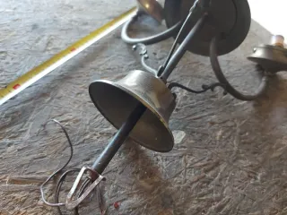 Lampadario in ottone