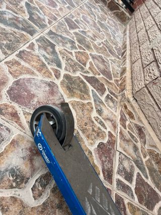 Patinete Scooter Azul y Negro