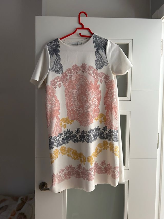 Vestido Zara Talla M Estampado