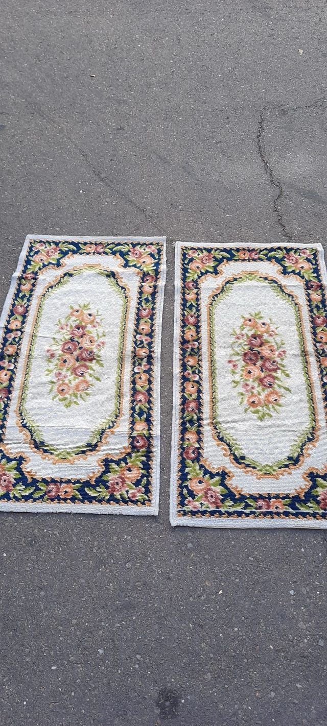 Juego de 2 alfombras decorativas