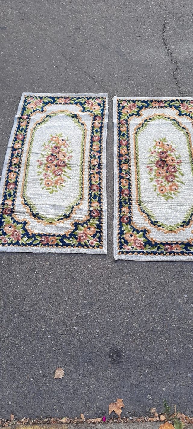 Juego de 2 alfombras decorativas