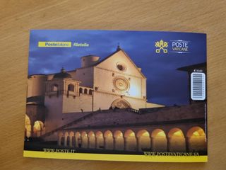 Cartolina Papa Francesco Ad Assisi 2013