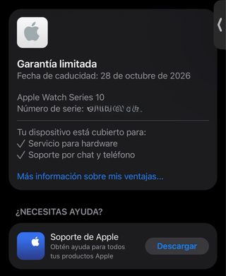 Apple Watch Series 10 Negro Nuevo