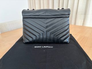 Bolso YSL Loulou medium negro