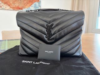 Bolso YSL Loulou medium negro