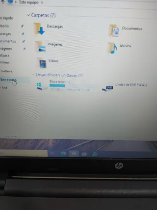 Portátil  Notebook HP 250 G4 Negro.