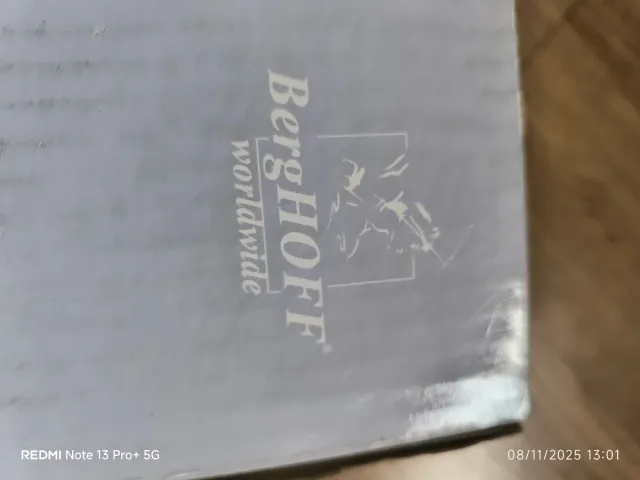 Set 3 sartenes BergHOFF aluminio inyectado.