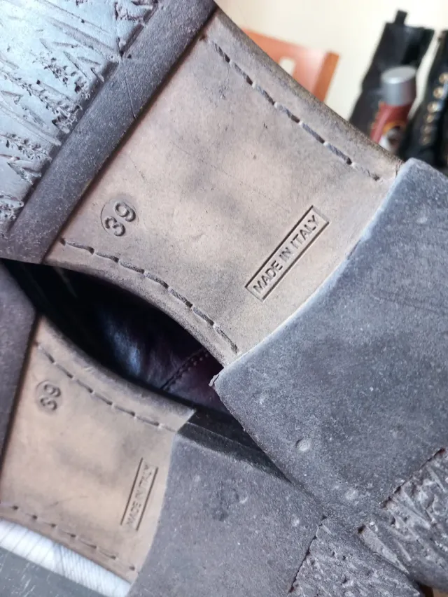 Botas Otto Kern Cuero Italiano Marrón