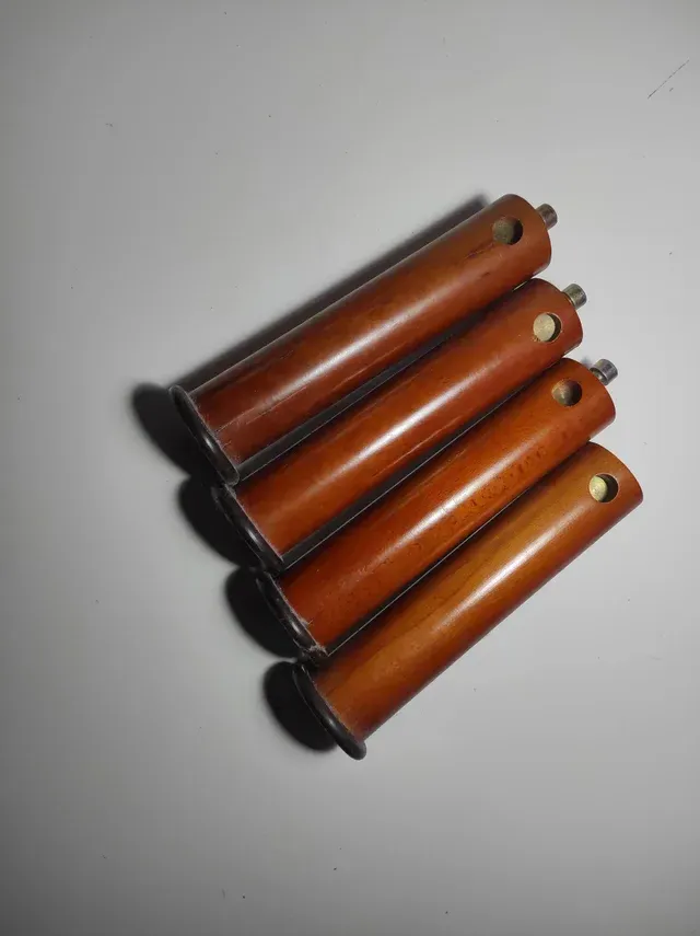 Patas Cilíndricas Madera para Cama (4uds)