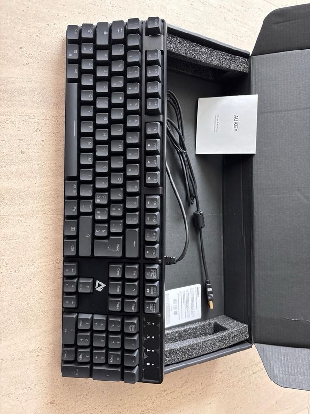 Teclado Mecánico AUKEY Negro/Gris