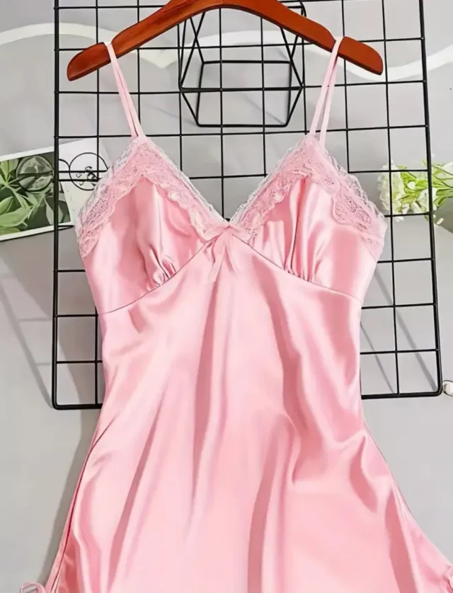 Completo intimo rosa