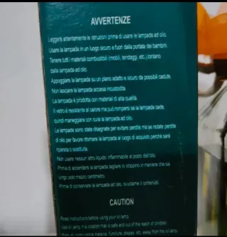 Lampade ad olio decorative DOSS