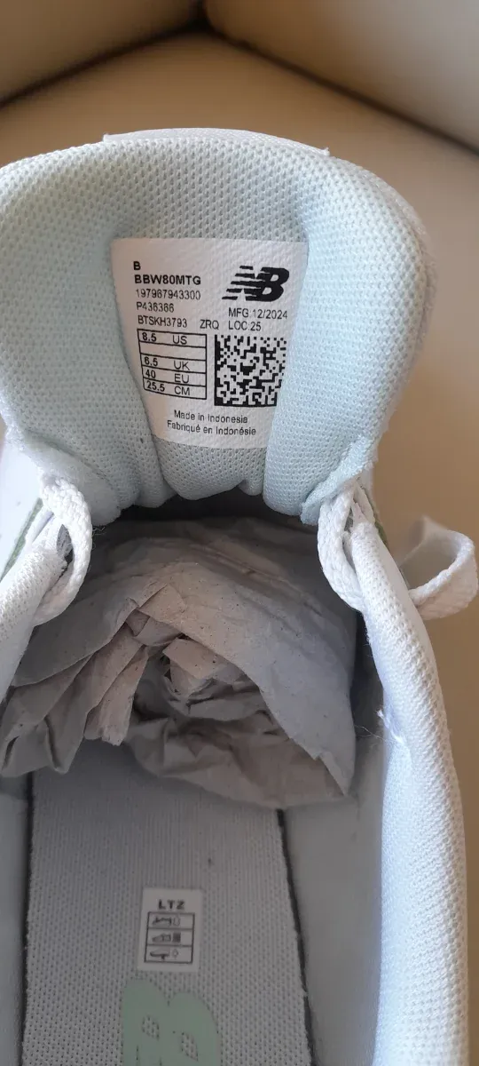 Deportivas New Balance Mujer Talla 40 Blancas