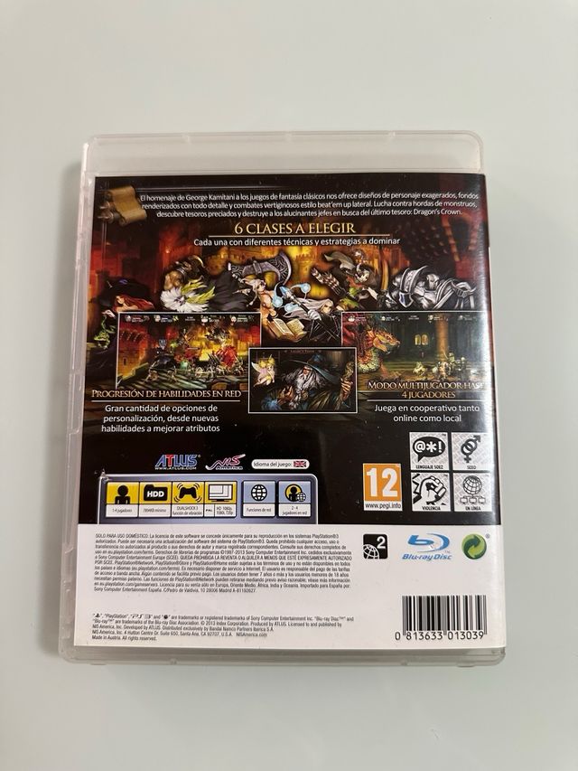 SONY PS3 DRAGON’S CROWN