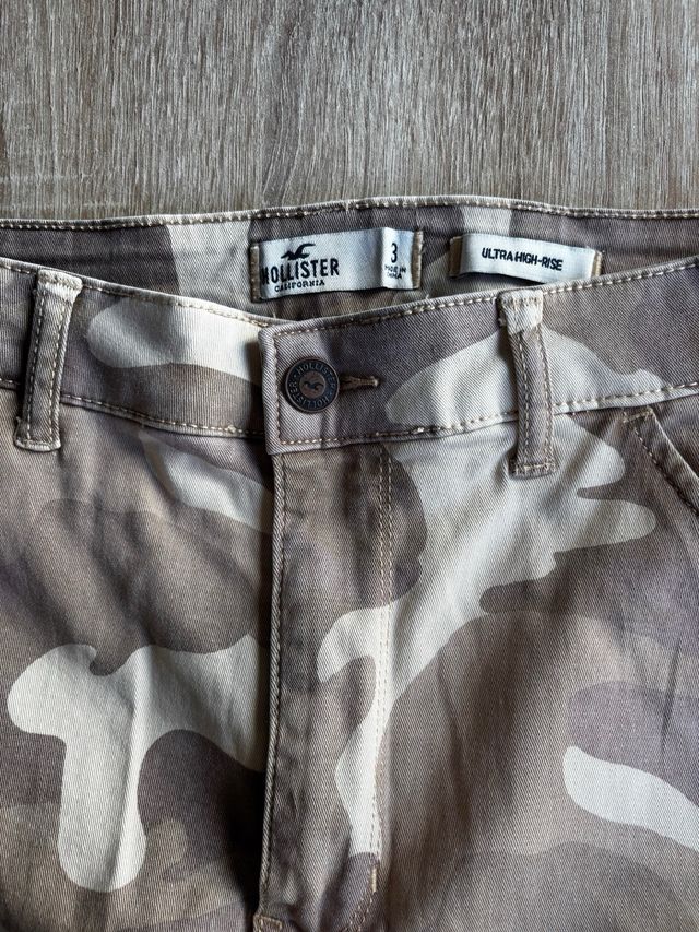 Falda Hollister camuflaje Talla S