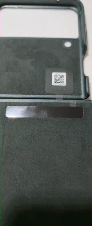 Custodia Samsung Z Flip 3 5G Verde in Pelle Originale