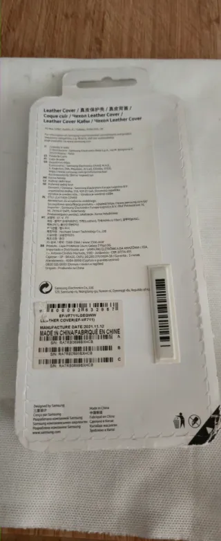 Custodia Samsung Z Flip 3 5G Verde in Pelle Originale