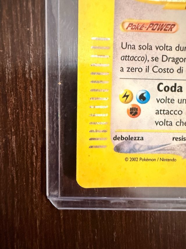 Dragonite holo 9/165 Expedition ITA