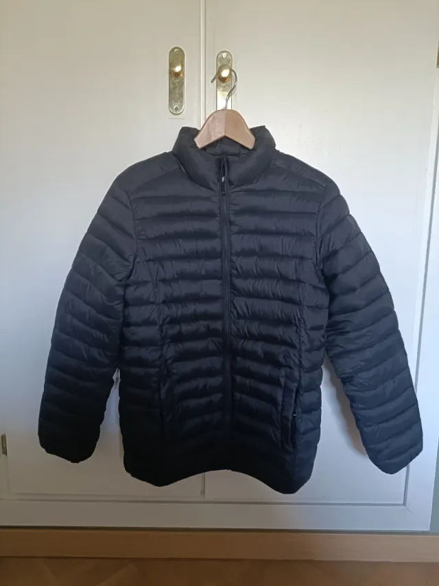 Anorak acolchado negro Mango Teen T14