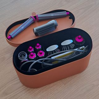 Moldeador Dyson Airwrap Complete Níquel/Fucsia