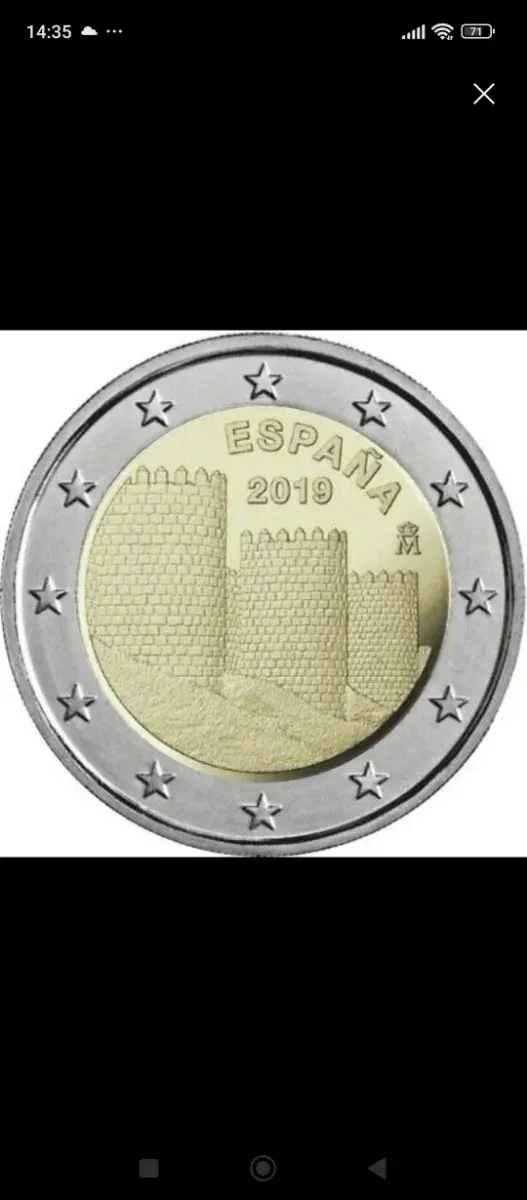 Moneda 2 euros España 2019