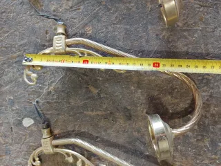 Set accessori applique oro