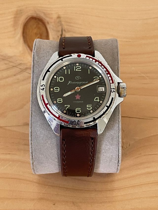 Vostok (Boctok) Komandirskie Red Star 3aka3 CCCP