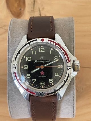 Vostok (Boctok) Komandirskie Red Star 3aka3 CCCP