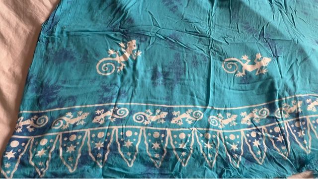 Pareo Azul Tie-Dye 160x120 cm