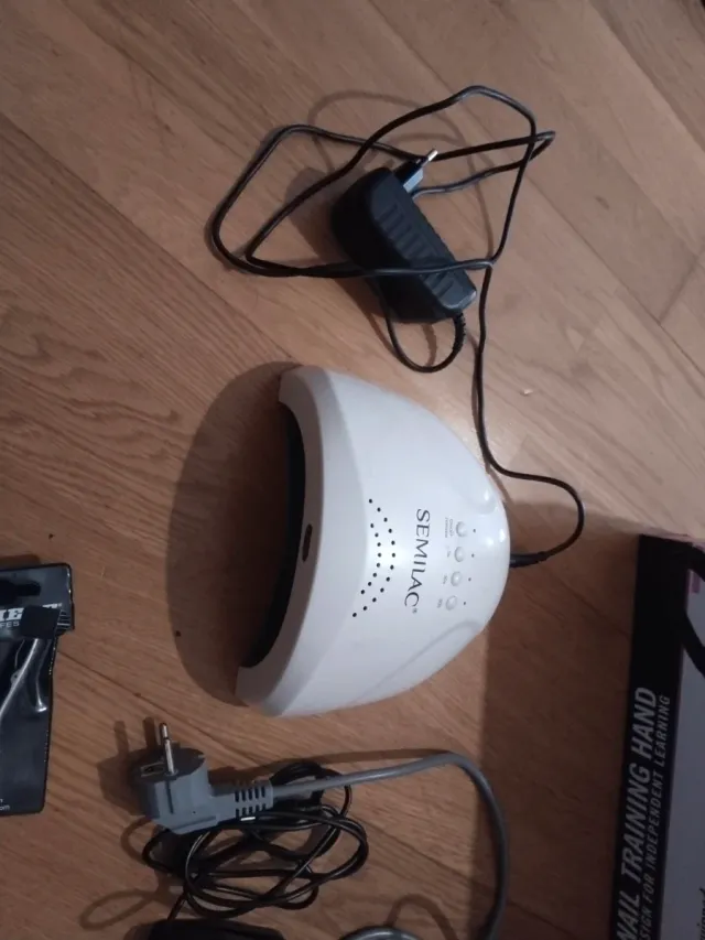 Lámpara UV LED uñas + Taladro + Mano entrenamiento