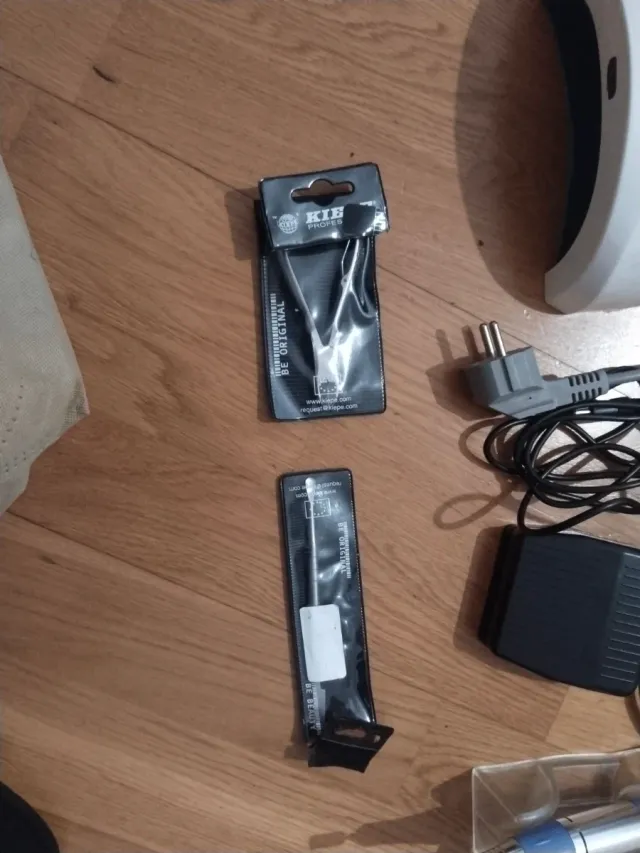 Lámpara UV LED uñas + Taladro + Mano entrenamiento