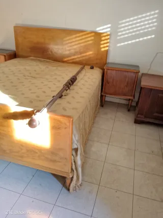 Camera da letto in legno