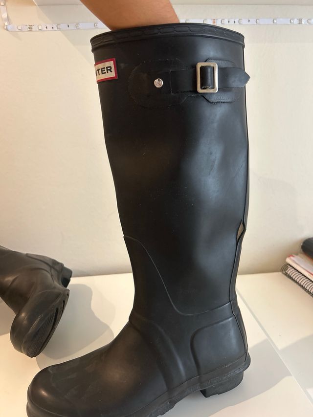 Botas Hunter Negras Talla 38