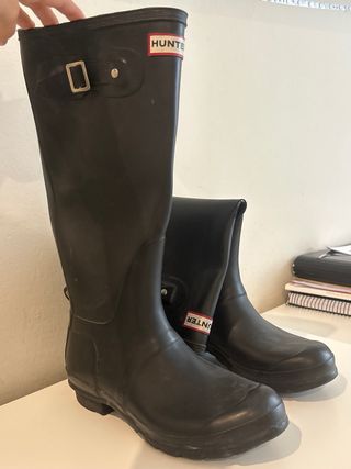 Botas Hunter Negras Talla 38