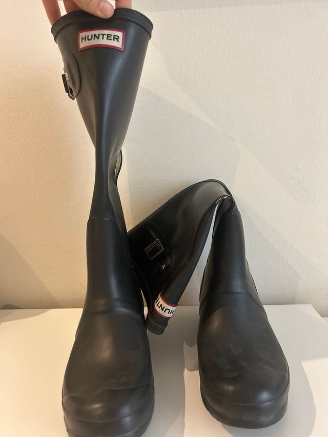 Botas Hunter Negras Talla 38