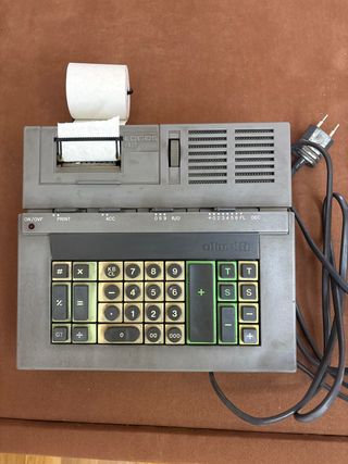 Calculadora Impresora Olivetti Logos 42