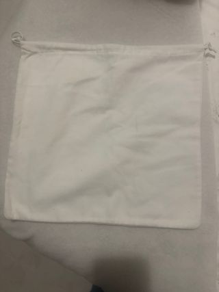 Prada sacco antipolvere bianco