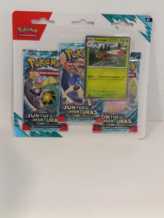 Pack Pokemon Juntos de Aventuras + Carta Yanmega
