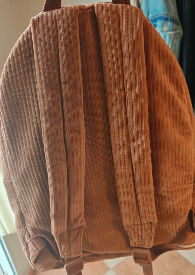 Mochila Roxy Marrón Pana