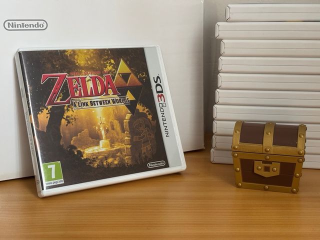 Zelda A Link Between Worlds Nintendo 3DS + Cofre