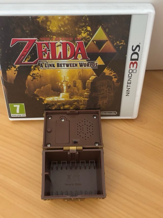 Zelda A Link Between Worlds Nintendo 3DS + Cofre