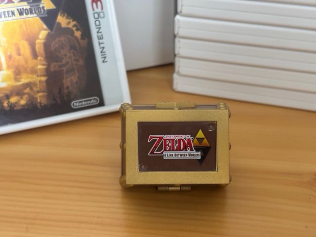Zelda A Link Between Worlds Nintendo 3DS + Cofre