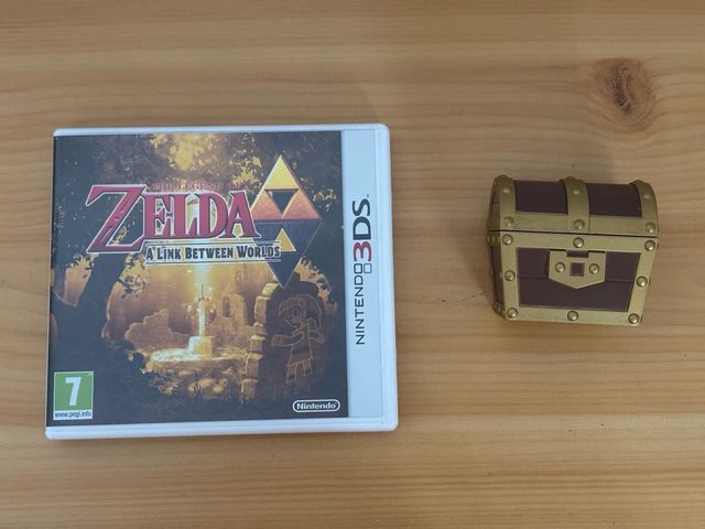Zelda A Link Between Worlds Nintendo 3DS + Cofre