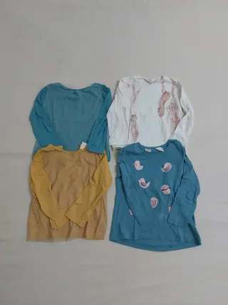 Set 4 t-shirts bimba 2/3anni Zara