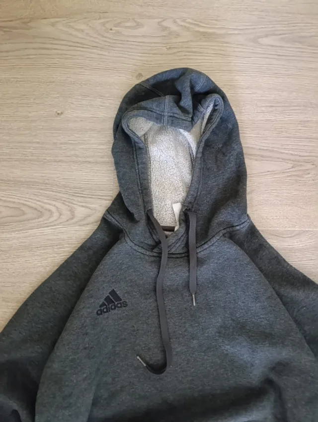 Sudadera Adidas Gris Edición Negra